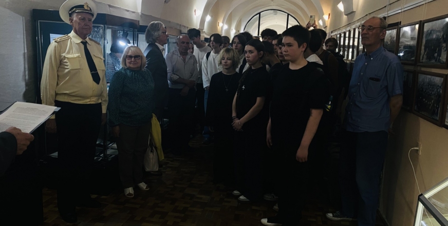 Посещение выставки «Наши ветераны» в Музее белорусского Полесья